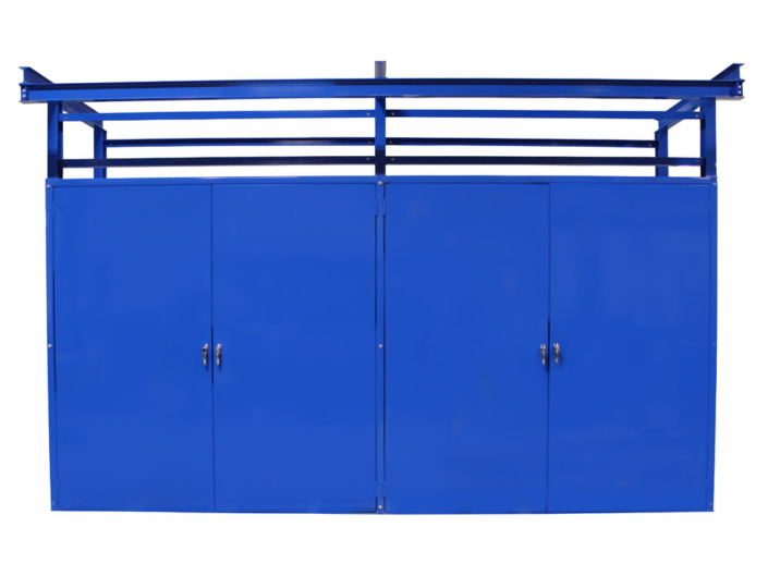 Monorail Pipe Rack Glide-Out with Monorail - Rack Engineering Division, LLC