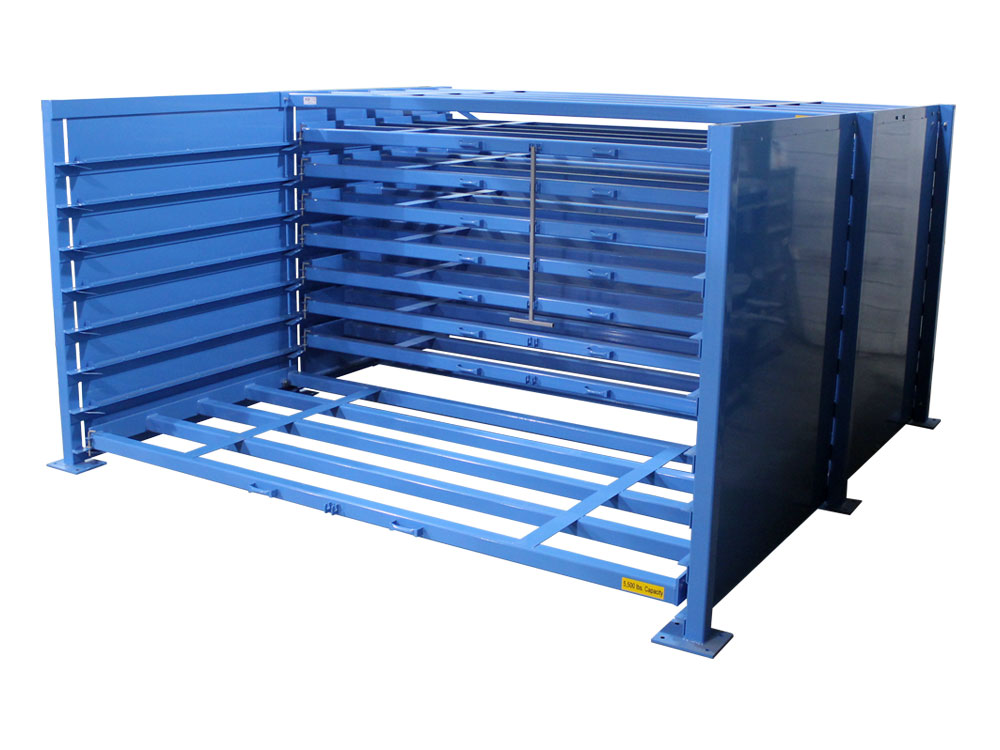 Sheet Metal Storage Racks - Racks for Sheet Metal Storage